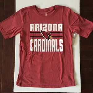 Arizona Cardinal T-Shirt Boys Large New